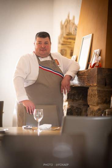 The chef Guillaume Royer - L’Auberge de Guillaume · Restaurant in Vandenesse-en-Auxois (21)