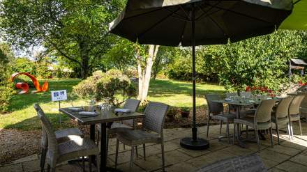 Terrace L’Auberge de Guillaume · Restaurant in Vandenesse-en-Auxois (21)